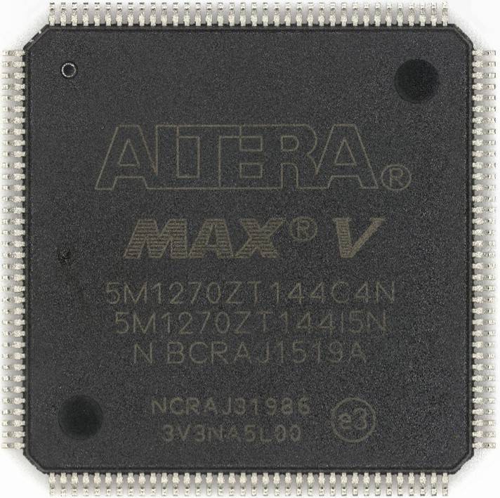 Back of an electronic component