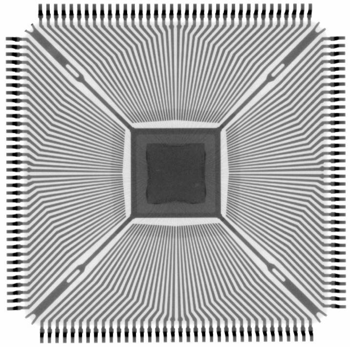 Electronic component as shown by Nordson DAGE Quadra 5 with X-Plane